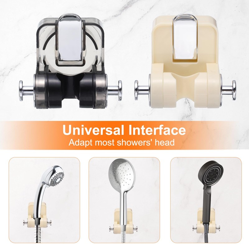 sourcing map Shower Head Holder, Suction Cup Shower Head Holder,