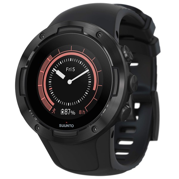 Suunto Five SS050299000 Running Watch, Smart Watch, Genuine Japanese Product, All Black