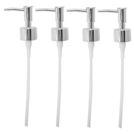FELTECHELECTR 8pcs Pump Accessories for Lotion Bottles Shampoo Dispenser Pumps for Liquid Soap Wash Elegant Replacement for Bathroom Use