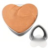 trabag Heart Shape Baking Tin, 20 cm Aluminium Love Shape