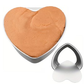 trabag Heart Shape Baking Tin, 20 cm Aluminium Love Shape Baking Mould Non-Stick Oven Accessories, Baking Tools, Kitchen Gadgets, Kitchen Accessories, Home Kitchen Items