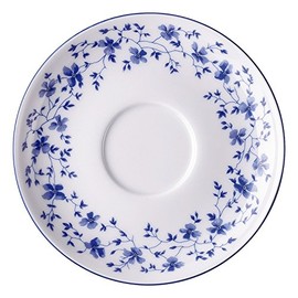 Arzberg 1382 Blue 41382 – 607671 – 14641 Herbal Tea Cup Saucer, White, Blue, 16.7 x 16.7 x 6.5 cm