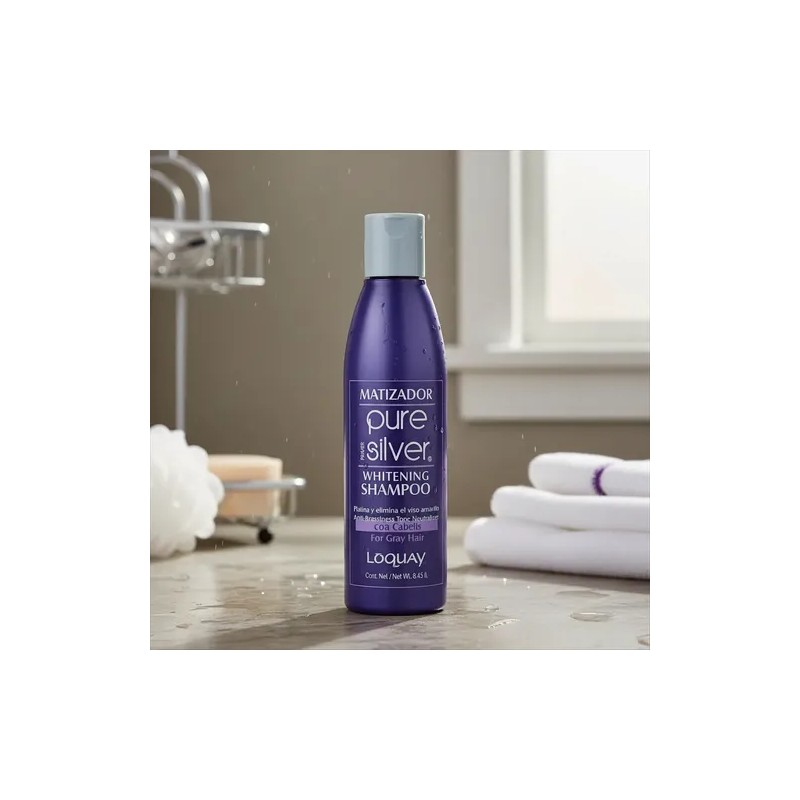 Shampoo Matizador Pure Silver 250ml Loquay