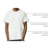 Gildan Adult Ultra Cotton T-Shirt, Style G2000, Multipack, White (10-Pack),