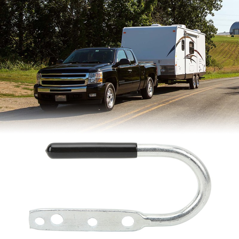 Trailer Coupler Handler Steel Lift Handle Coupling Connector Hand Handle