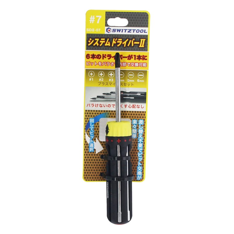 Swiss Tool (Switz Tool) System Driver 2 Plus or minus Set