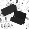 Humyoun 1 Pcs Fingerprint Ink Pads Rectangle Thumbprint Ink Pads