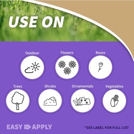 Bonide Pyrethrin Garden Insect Spray Concentrate, 8 oz Ready-to-Mix Fast Acting Insecticide for Outdoor Garden Use- Pack of 2