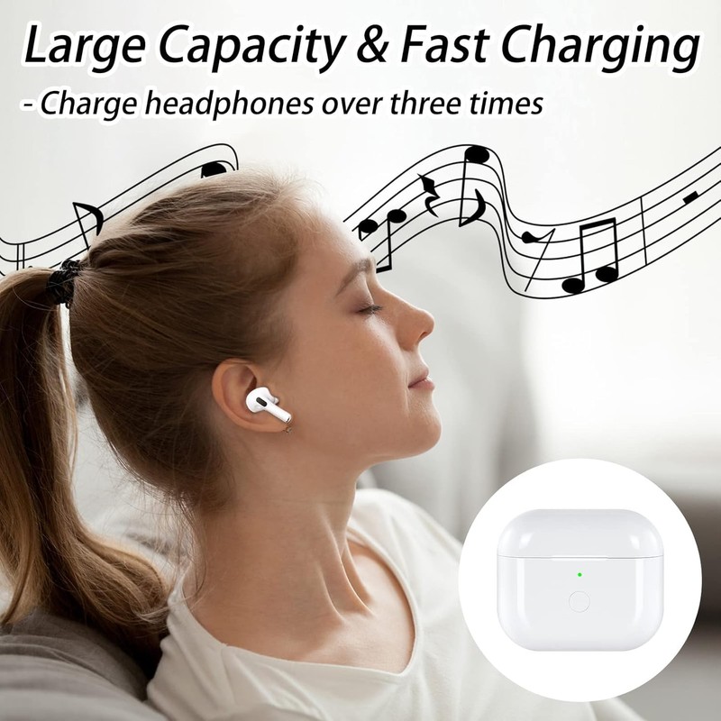 Gadihua for Airpods 3rd Generation Charging Case, Wireless Charging Case