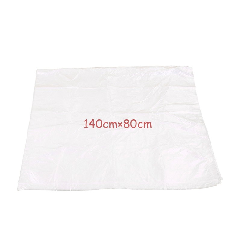 100pcs Disposable Plastic Car Seat Covers Protectors Mechanic Valet Roll