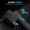 SABRENT Hub USB Tipo C de 3 Puertos para Plataforma