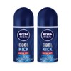Nivea Men Deodorant Roll-On Cool Kick 50ml X 2 /
