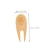Kisangel 8-pc Bamboo Divot Repair Tool Set Golf Accessories for