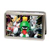 Buckle-Down Men's Metal Wallet - Looney Tunes Band Taz/martian/bugs Fcg