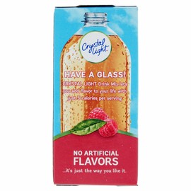 Crystal Light On The Go Raspberry Green Tea, 10-Packet Box (Pack of 5)