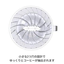 Hario Pegasus Flat Bottom Dripper, Size 02, Clear