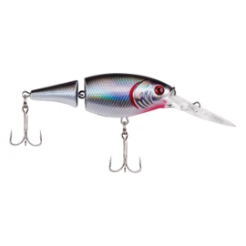 Flicker Shad Jointed Black Silver 1/3 oz