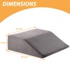 Bedluxe Leg Elevation Pillows, Leg Pillows for Sleeping, Cooling Gel