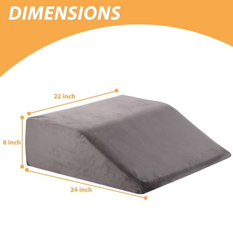 Bedluxe Leg Elevation Pillows, Leg Pillows for Sleeping, Cooling Gel