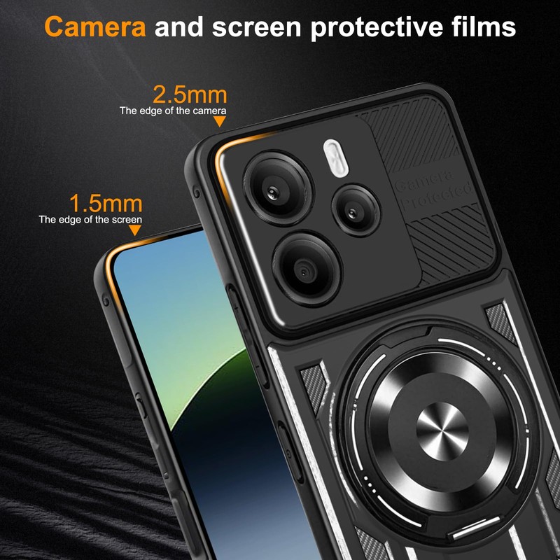 WeiCase Case for Redmi Note 14 4G (International Version), (Not