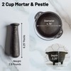 Backcountry Iron 4.75 inch Cast Iron Mortar and Pestle Set