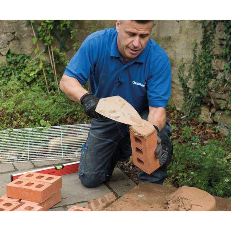 Silverline Brick Trowel Soft-Grip 200 x 105mm (857683)