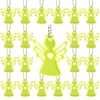 Otuuz Pack of 20 Reflective Guardian Angel Key Fob Reflector