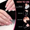 Extensor De Uñas Postizas Almendra Acrylic Uñas Extensor, 12
