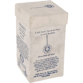 GURU SHOP Chakra Incense, Nepal Incense Strings, Third Eye/Palo Santo, Brown, 10 x 5.5 x 5.5 cm, Incense Sticks from Tibet, Nepal