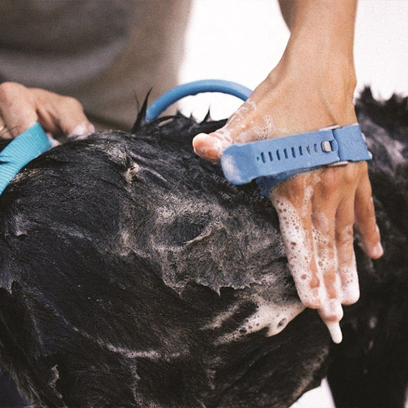 Pet Shower Attachment Ergonomic Prevent Slipping Silicone Pet Shower Sprayer