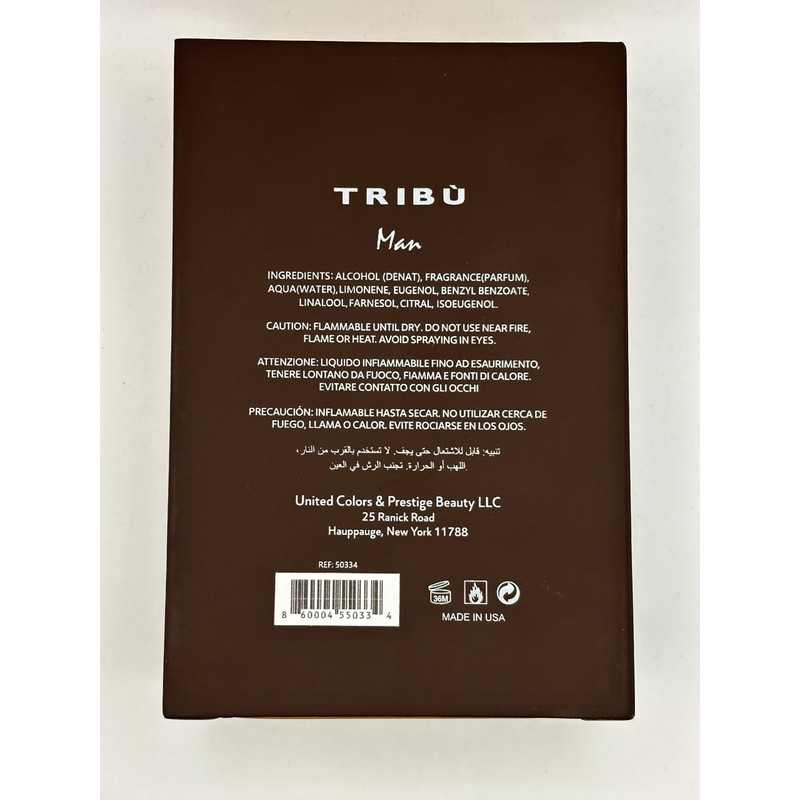 TRIBU Man EDP 3.3oz
