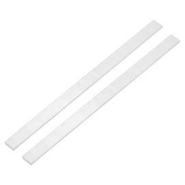uxcell Square Aluminum Flat Bar, 2Pcs 1/8" Thickness 3/4" Width 12" Length Square 6063 Aluminum Flat Plate, 3 x 20 x 305mm Solid Mill Stock