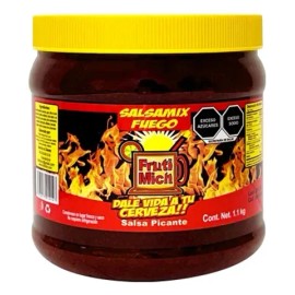Salsa Pasta Chamoy Fuego Picante Michelada Salsamix 1.1 Kg