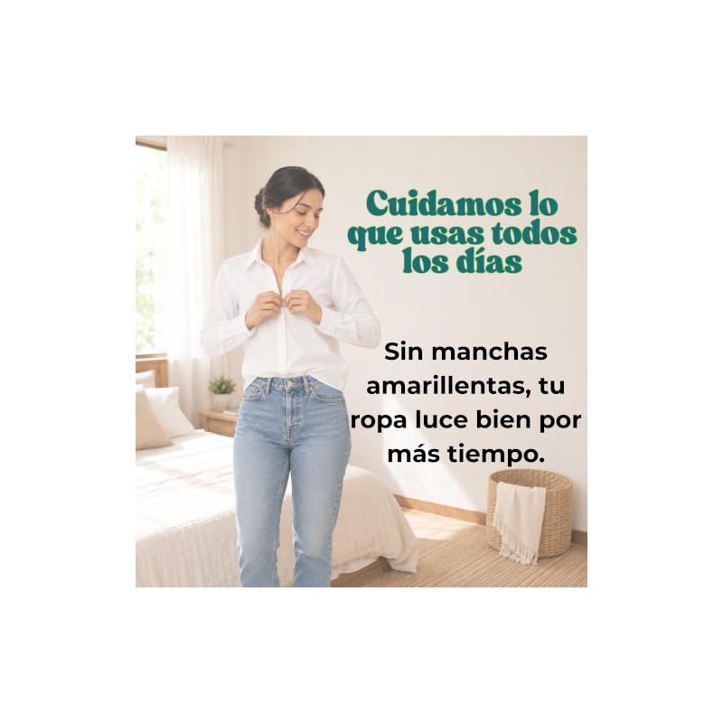 Desodorante piedra de alumbre para mujer hombre y niños (Chico)