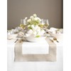 Solino Home Linen Table Runner 90 Inches Long - Natural