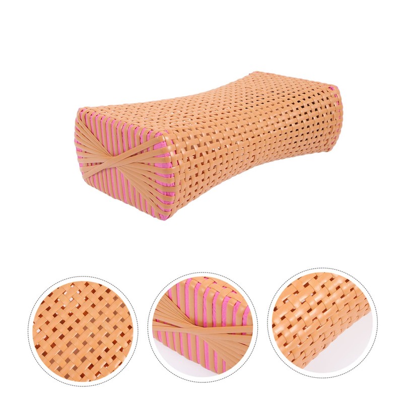 WHAMVOX Neck Cushion for Heat Therapy Bamboo Pillow for Seniors