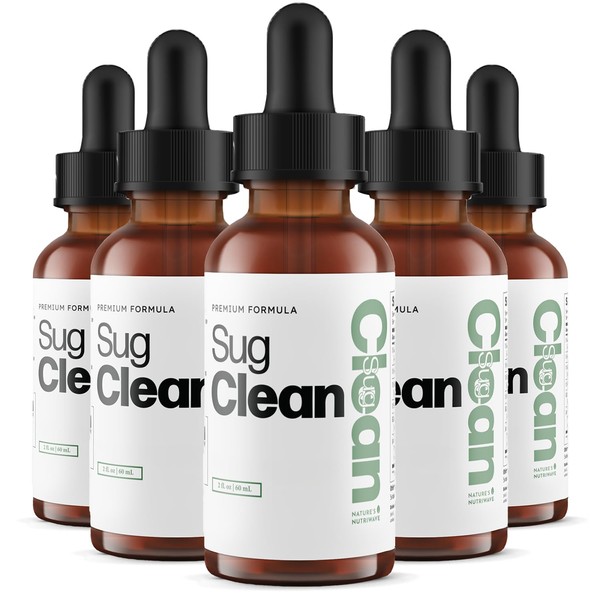 SugClean – Plant-Based Liquid Formula with Cinnamon, Turmeric & Bitter