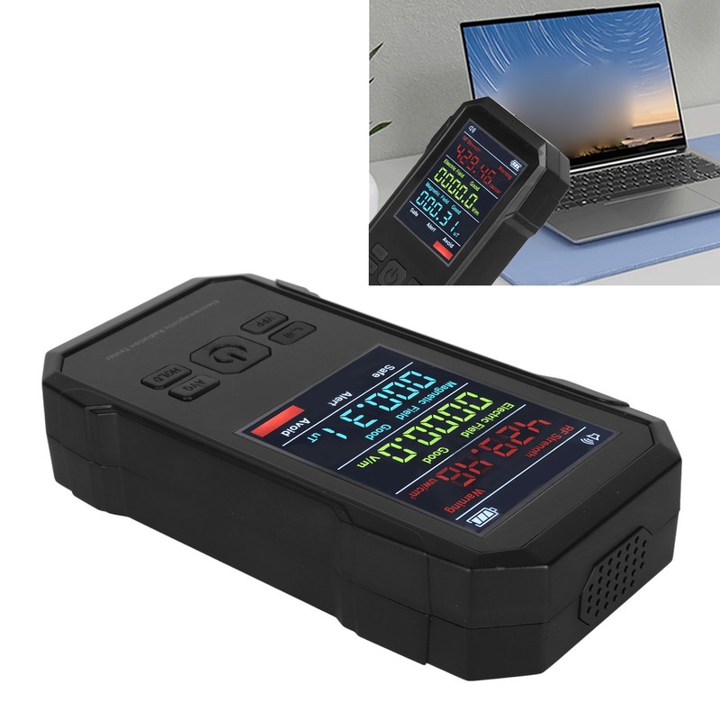 Electromagnetic Radiation Detector Professional Handheld Digital Radiation Detector with LCD