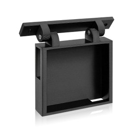 THXCHER Under Dash Screen Mount Compatible with Holley EFI 3.5In Screen Sniper Terminator X, Hinged Vehicle Mounting Brackets, 180 Degree Adjustable