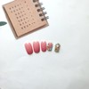 48Pcs French Tip Press on Nails Set, Square Fake Toenails