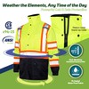 JORESTECH Parka Jacket style Hi Vis with contrast reflective tape