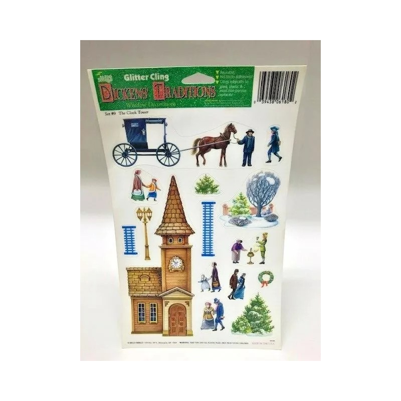 Mello Smello #9 THE CLOCK TOWER Cling Mello Smello Dicken's