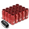 J2 Engineering 16Pcs 7075 Aluminum Open End M12 x 1.25