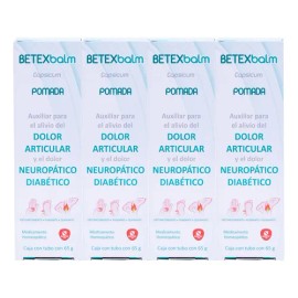 Betexbalm 4pack Auxiliar Para El Dolor Neuropático Diabético
