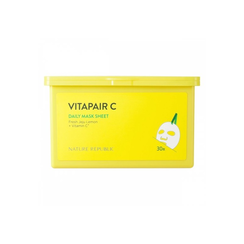 Nature Republic Daily Sheet Mask 30 Sheets - グリーンダーマ シカ