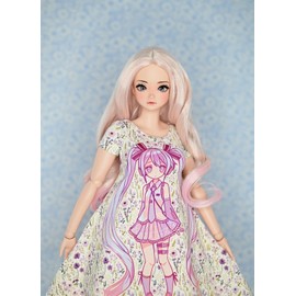Miku Anime Smart Doll Pear Body Clothes Dress BJD Doll Clothes 1/3 SD Luminaria
