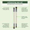EcoTools Eye Enhancing Duo, Set de 2 Brochas para sombras