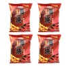 Calbee Grill-A-Corn Hot & Spicy Flavored Chips (4 Pack, Total