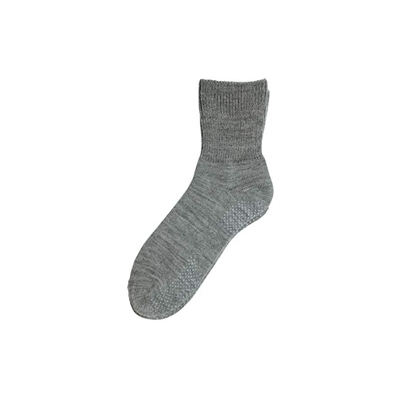 Kowa Seisakusho UK03NG Teikobutebiron Non-Slip Socks, For Gentlemen, Gray