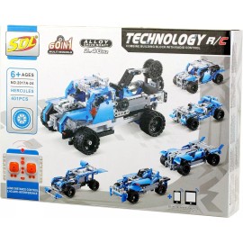 Bo-Toys Building Bricks STEM 60 in 1 RC Toy, 401 Pcs Buggy, Race car 60 in 1 Mod